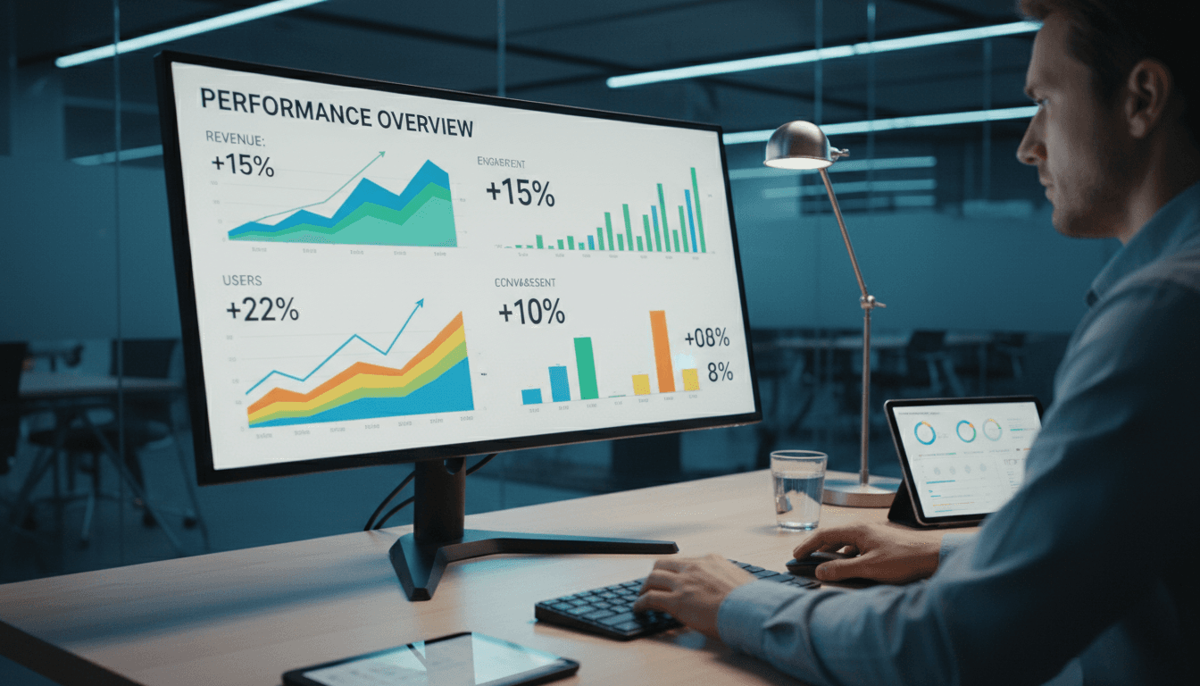 Performance metrics and conversion tracking